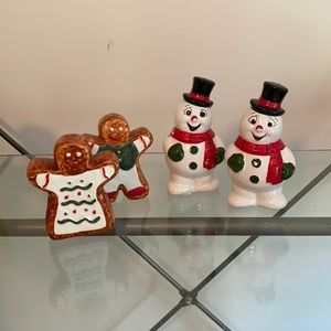 Salt and paper shaker.